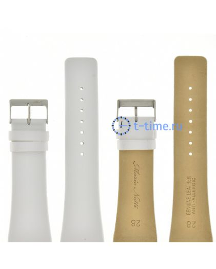 Ремешок MARIO NOTTI S-27, 28 р-р, White, L