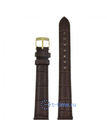 Modeno 16 мм кор croco c золотой застёжкой A002