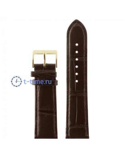 Nagata 22 мм т.кор croco с золотой застежкой