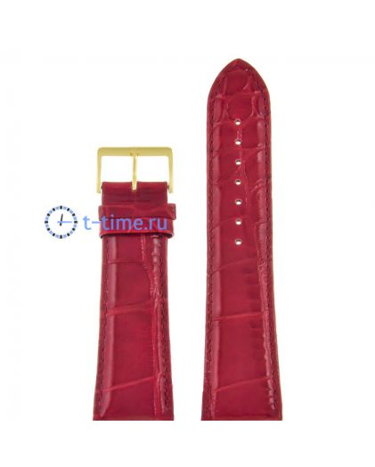 Nagata 26 мм крас croco с золотой застежкой