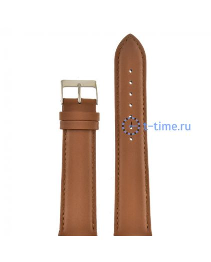 Ремешок Nagata 22 мм св.кор с серебряной застёжкой