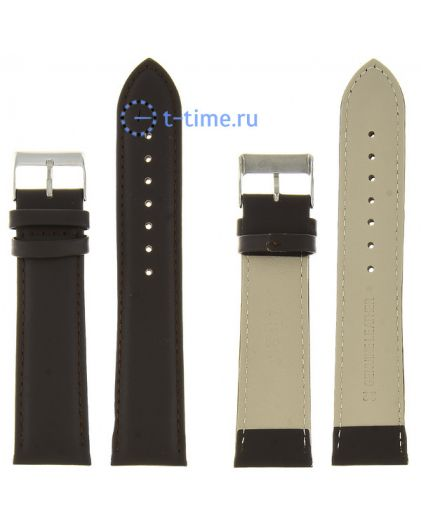 Ремешок Nagata 22 мм т.кор с серебряной застежкой