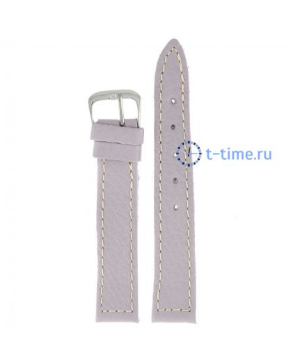Ремешок ЗНАМЯ №41 мод. 18 мм св.сир croco сереб заст