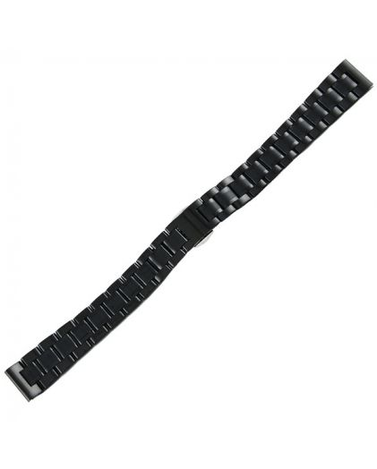 Браслет для часов TIOTIME B111V-175-14B 14 мм литой бабочка черный