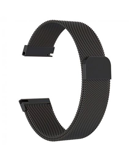 Браслет TIOTIME B386-220-24B 24 мм магнит сетка черный