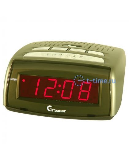 Часы сетевые ГРАНАТ C-0720-Крас