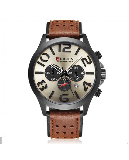 Curren chronograph on sale