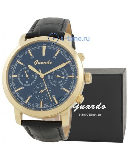 GUARDO S01035 корп-желт, циф-чер, рем-чер