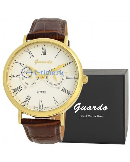 Часы GUARDO S08654 IPG White
