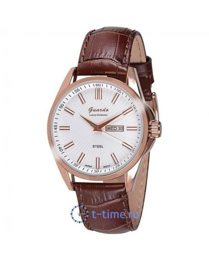Часы GUARDO S09438 IPRG Silver