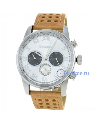 Часы GUARDO 11679 корп-хр циф-сталь