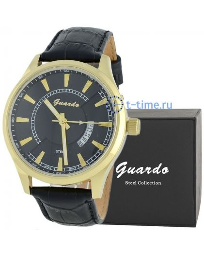 Часы GUARDO S00539 IPG Black