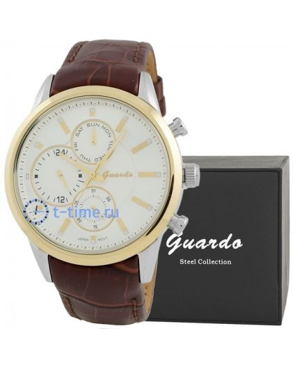 GUARDO S09877 корп-хр, циф-бел, рем кор, об. желт