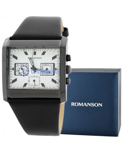 Часы мужские ROMANSON DL 6134S MB (WH)