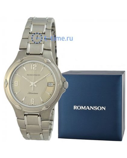 Romanson titanium watch best sale