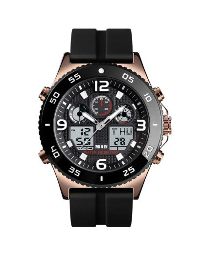 SKMEI 1538 rose gold sillica