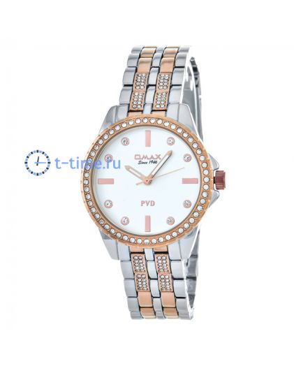 OMAX JSS014N018 (STEEL COLOR/ROSE GOLD)