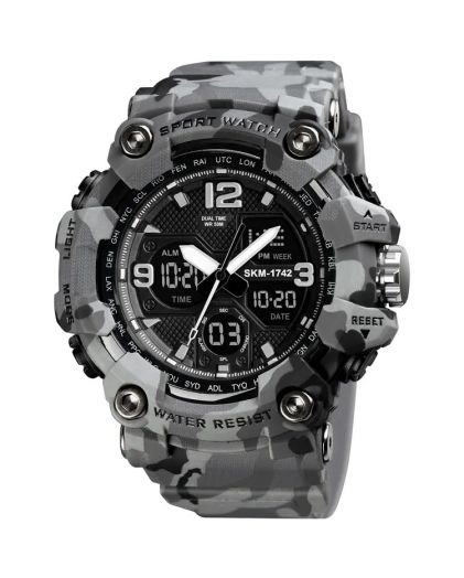 SKMEI 1742CMGY gray camo
