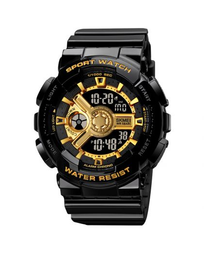 SKMEI 1828BKGD black/gold