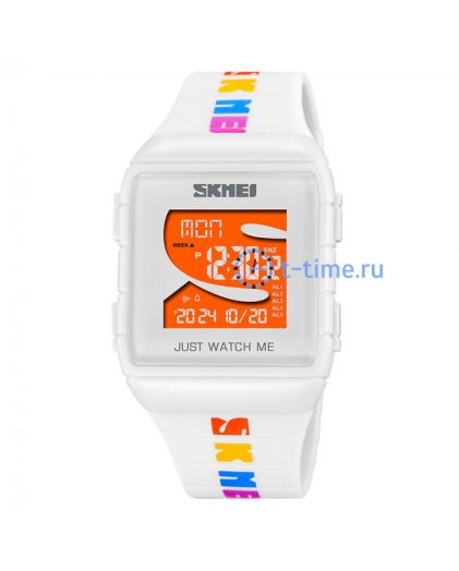 Skmei 2055WTOG white/orange