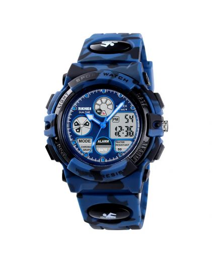 SKMEI 1163CMDKBU camo dark blue