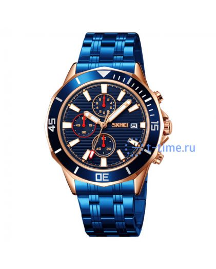 Skmei 9335RGBU rose gold/blue