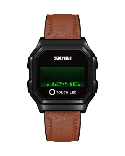 SKMEI 1650LBKBN black-brown Leather