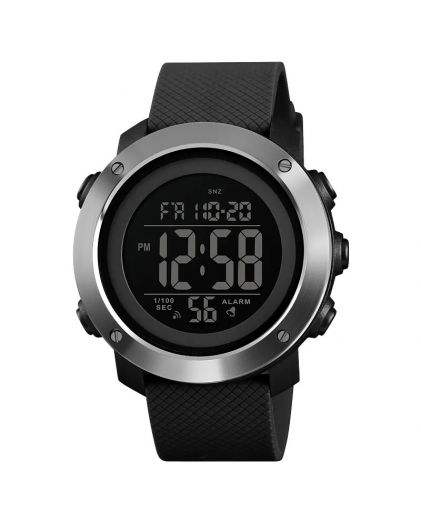 SKMEI 1416BK black(stainless steel ring)