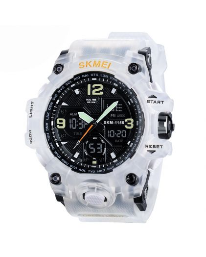 SKMEI 1155B transparent white