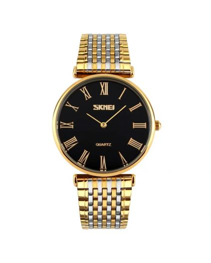 SKMEI 9105TGDBK gold/black, мужской