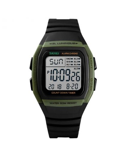 SKMEI 1278AG army green