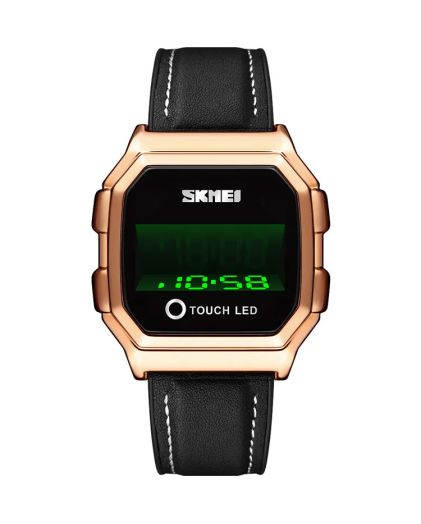 SKMEI 1650LRG rose gold-Leather