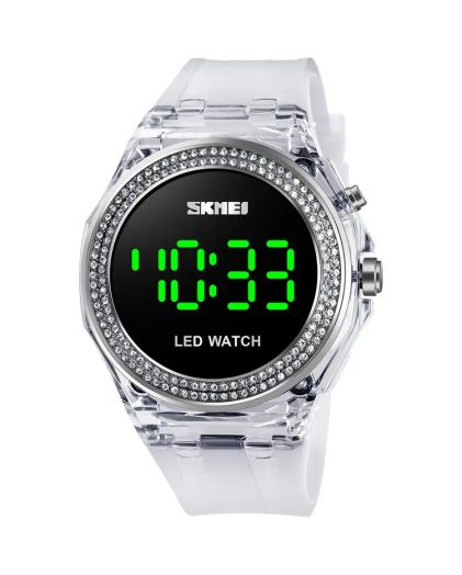 Skmei 1597WT white-transparent