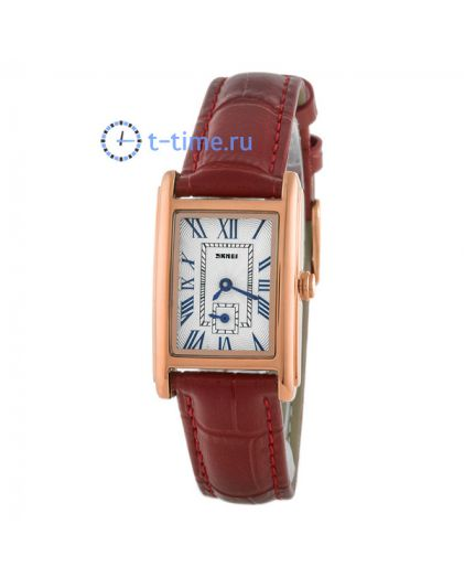 Skmei 2297RGRD rose gold/red