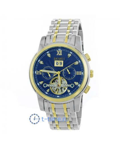 Skmei M029TGDBK gold/silver/black