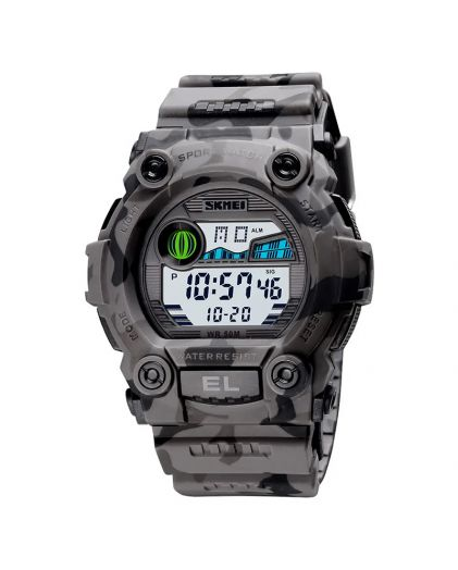 Skmei 1633CMGY gray camouflage