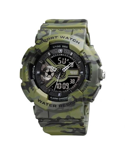 Skmei 1689CMGN green camo