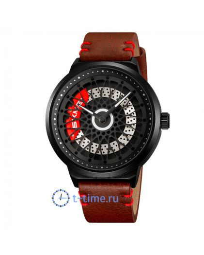 Skmei 2356LBKBN black-brown leather