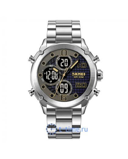 Skmei 1975SSIBK silver/black steel