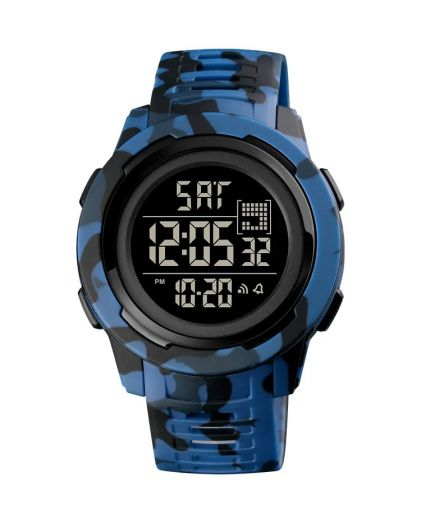 Skmei 1731CMBUBK blue camo/black