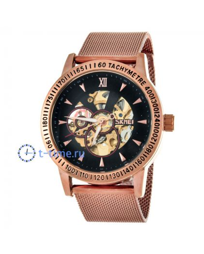 SKMEI 9216RGBK rose gold/black