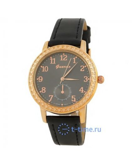 Часы GUARDO 10420 корп-роз, циф-чер.