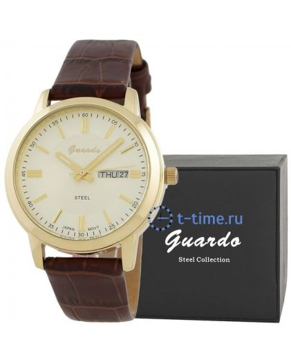 GUARDO S01034 корп-желт, циф-желт, рем-кор