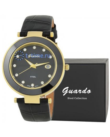 Часы GUARDO S00444 IPG Black