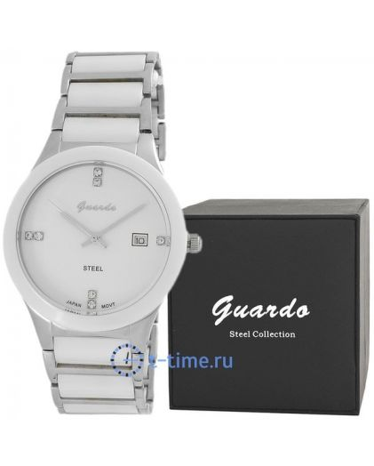 GUARDO S00580B корп-хр циф-бел обод-бел бр