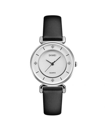 SKMEI 1330 корп-хр, циф-бел, рем-чер