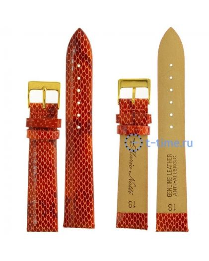 Ремешок MARIO NOTTI S-07, 18 р-р, Mandarino, L
