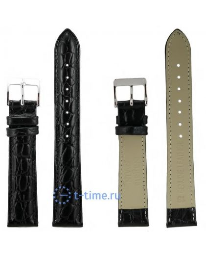 Ремешок для часов Nagata 18 мм чер croco