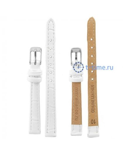Ремешок для часов MM-ALLIANCE S-01, 10 р-р, white, L