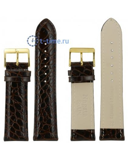 Ремешок Nagata 22 мм т.кор croco